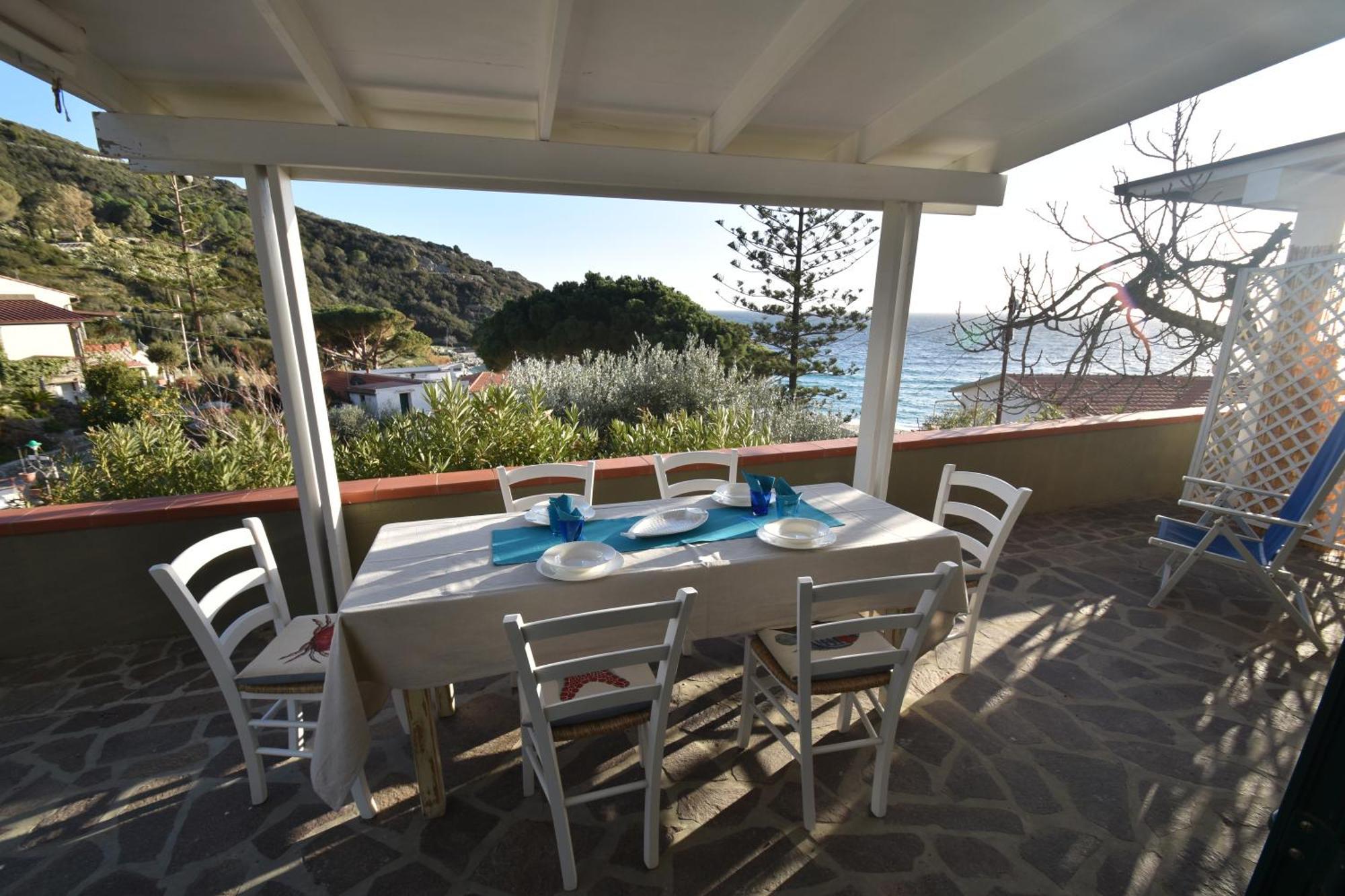 Appartamenti Cavoli - Vista Mare Con Terrazze, Clima E Posti Auto Spiaggia di Cavoli 外观 照片